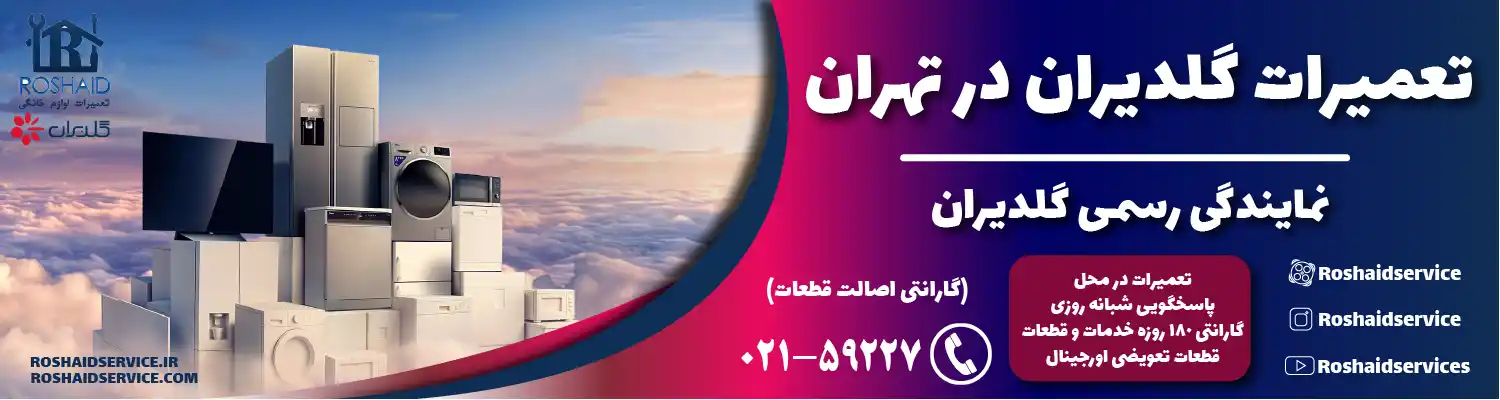 تعمیرات گلدیران در تهران | نمایندگی رسمی گلدیران